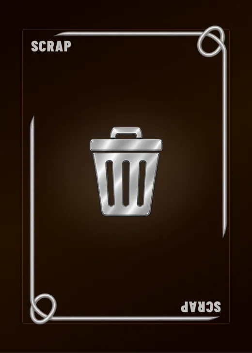 SCRAP card